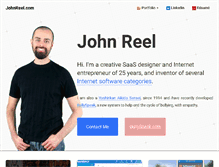 Tablet Screenshot of johnreel.com